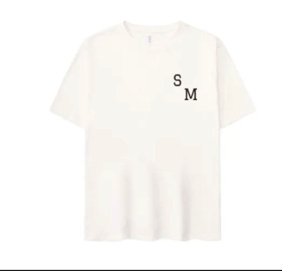 T-Shirt SM Safe.modes Blanc ( Collection Galaxy)