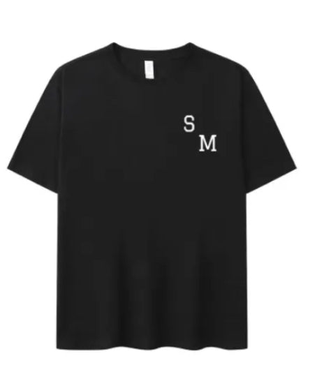 T-Shirt SM Safe.modes Noir ( Collection Galaxy )