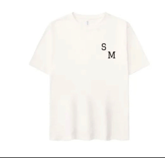 T-Shirt SM Safe.modes Blanc ( Collection Galaxy)